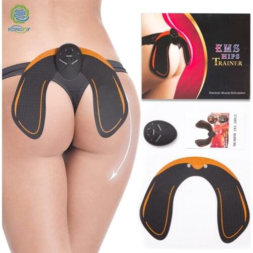 KONGDY EMS Hip Trainer Buttocks Lifting Intelligent Muscle Training Fitness Equipment Microcurrent Stimulator Slimming Massager