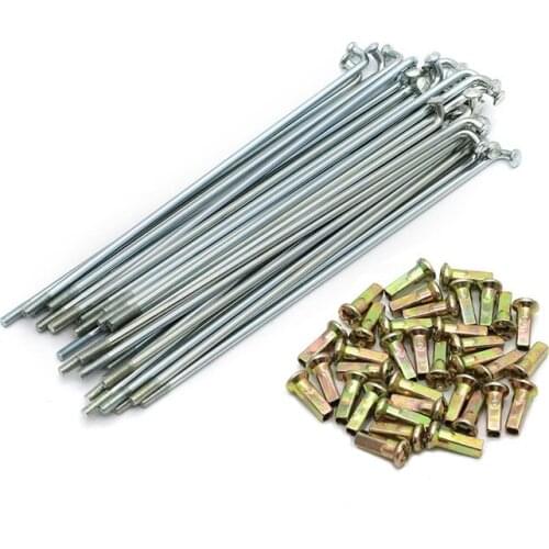 Pack of 36 Spokes & nipples rear wheel for Honda cub C50 C70 C90 C100 SS50-90 CL50 CM90 CD5
