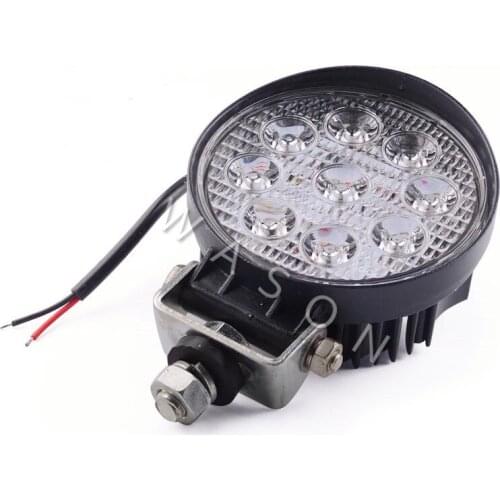 High Quality Excavator Spare Parts Square 12pcs Led Light Work Lamp