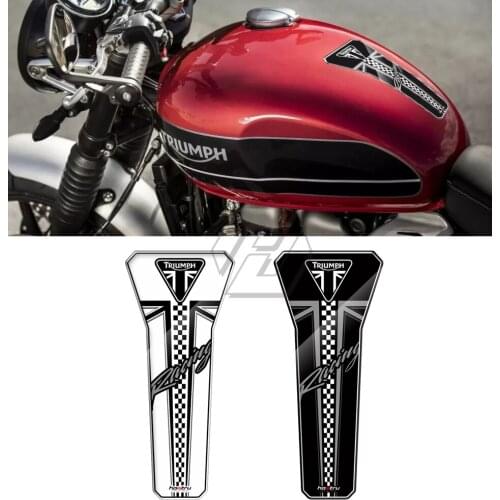 For Triumph Tankpad STREET TRIPLE 675 765 Tiger 800 1200 Tank Pad Protector Decals