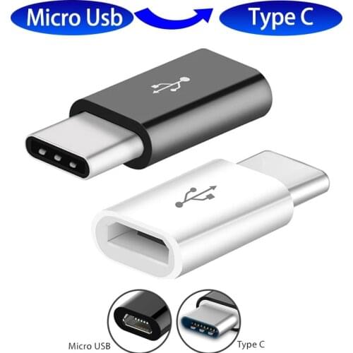 3PCS Microusb Female to Type C Male Adapter For Samsung Huawei Xiaomi 11 10 8 Pro 9 9s Micro USB to USB C Converter Connector