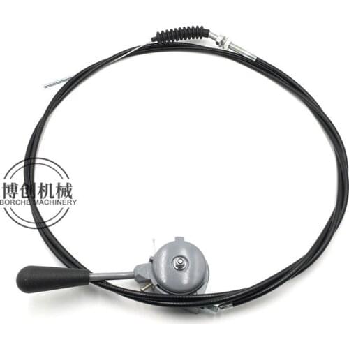 Free shipping for Modern R55 60-7 Doosan Daewoo DH55 60-7 throttle puller handle bus manual throttle wire digger