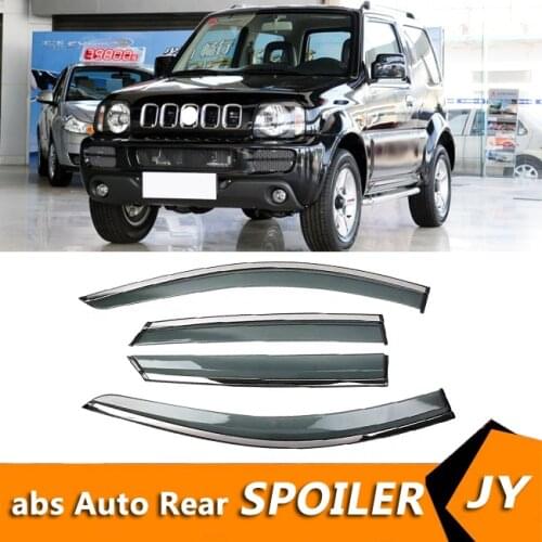 For Suzuki Jimny 2007-2011 Window Visor Vent Shades Sun Rain Deflector Guard For Suzuki Jimny Auto Accessories 4PCS/SET