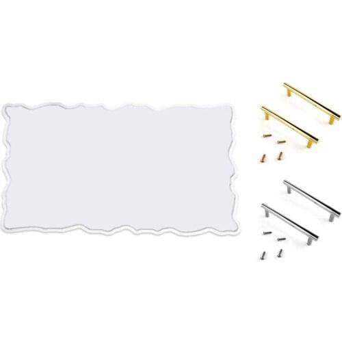 Tray Moulds for Resin,Large Epoxy Casting Resin Moulds,Silicone Tray Coaster Resin Molds with Handles, Resin Tray Moulds