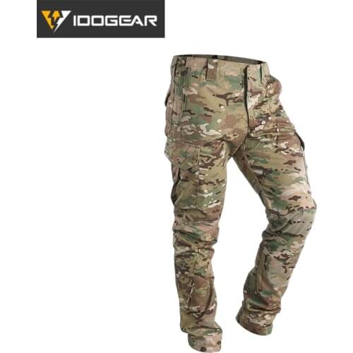 IDOGEAR GL Tactical Pants CP Field Airsoft Military Trousers Camo Flexible Man Casual Trousers Multicam 3204