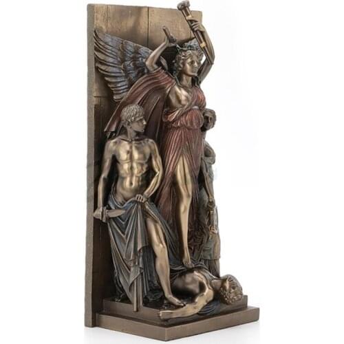 CREATIVE GREEK GOD ANGEL ART SCULPTURE THEMIS FIGURE STATUE RESIN CRAFT HOME DECORATION ACCESSORIES BIRTHDAY GIFT R3342 ABSTRACT