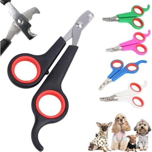 1Pcs Dog Nail Clippers Dog Claw Pet Nailclippers Supplies Cats Nails Clippers Trimmer Pet Nail Claw Grooming Scissors Cutter New