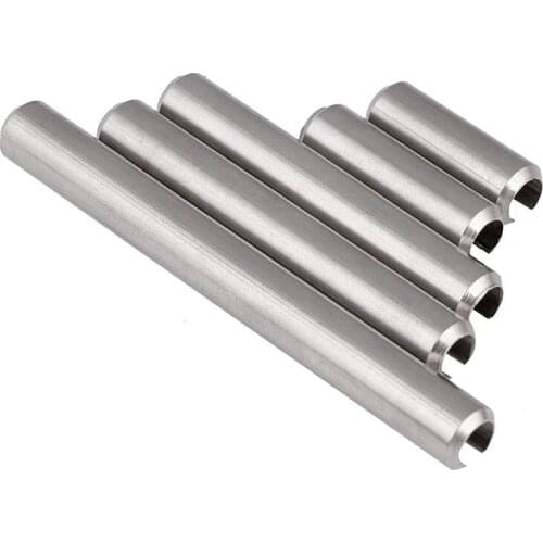 M5M6x8x10-70MM Stainless Steel 304 Elastic Cylindrical Pin Locating Pin Open Pin Spring Pin