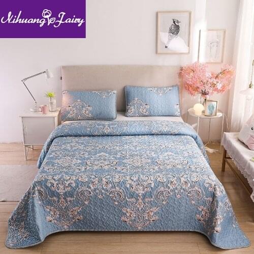 Foreign trade tail single and double bed cover summer three-piece summer cool quilt double air conditioning bed cover single