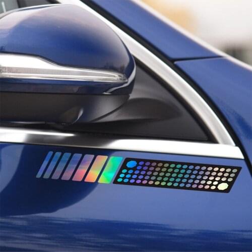 15*2CM 2PCS/SET Cool Car Sticker Decals for Side Mirror Bumper Glass Window Motorcycle Decoration