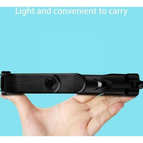 New Tripod Selfie Horizontal and Vertical Bluetooth-compatible Phone Selfie Mobile Stick Live Selfie Stand U3A9