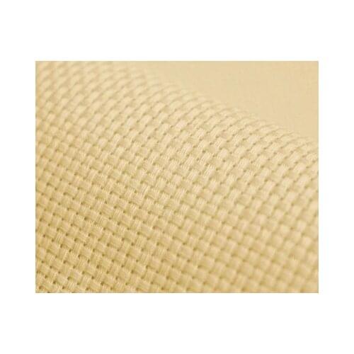 Oneroom 11Count(11CT) Cross Stitch Fabric Aida Cloth light yellow 25X25cm Free Shipping
