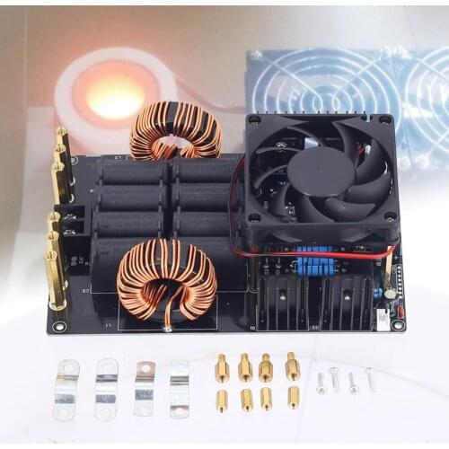 DC 12V-40V 50A 1000W 1KW ZVS Low Voltage Induction Heating Machine Board Module High Frequency High Voltage Generator