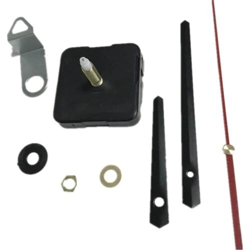 Sun M2188 Hanging DIY Quartz Watch Wall Clock Movement Quartz repair Tick Step-Movement Clock Mechanism Parts with Metal hands