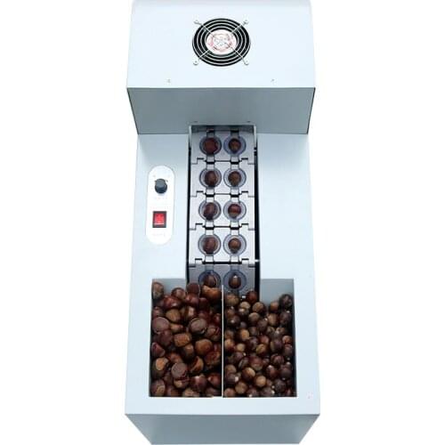 Professional 220V Double Chain Electric Chinese Chestnut Shell Opening Machine