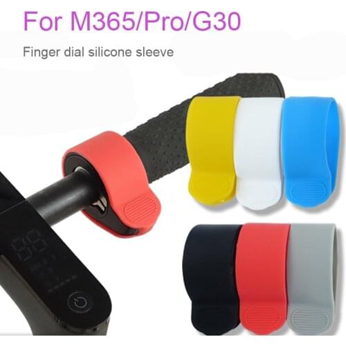 Electric Scooter Accelerator Finger Dial Silicone Case for xiaomi M365/1s/PRO/MAX G30 ES2 ES4 ES225 Scooter accessories