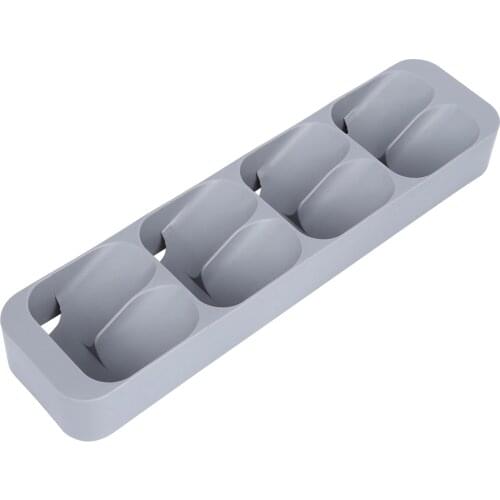 Drawer Cabinet Spice Jar Bottle Storage Box 8 Grids Organizer Holder Hosehould Kitchen Supplies Multi-Purpose Storage Rack