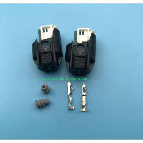 2 Pin famale plug 9-967644-1 Automotive Waterproof electric plastic wire harness connector