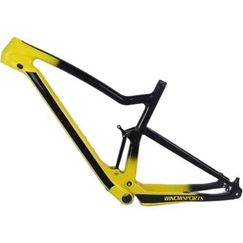 2021 29er carbon mtb bicycle frame 148*12mm full suspension bike Package include frame and clamp carbon fiber bicycle