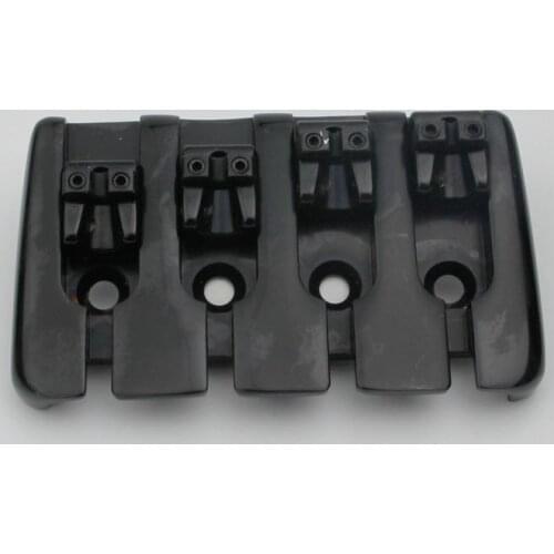 4 String bass guitar bridge Black BB001 + screws