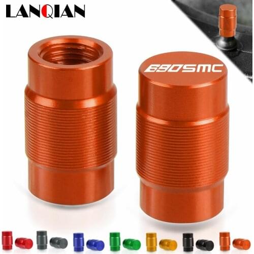 For 690 SMC SMC-R Motorcycle Aluminum Wheel Tire Valve Stem Caps 690 SMC SMCR R 2012 2013 2014 2015 2016 2017 2018
