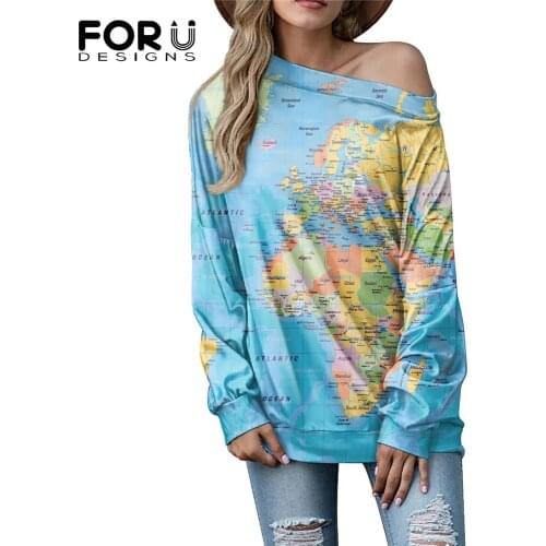 FORUDESIGNS Women's Long Sleeve T-shirts