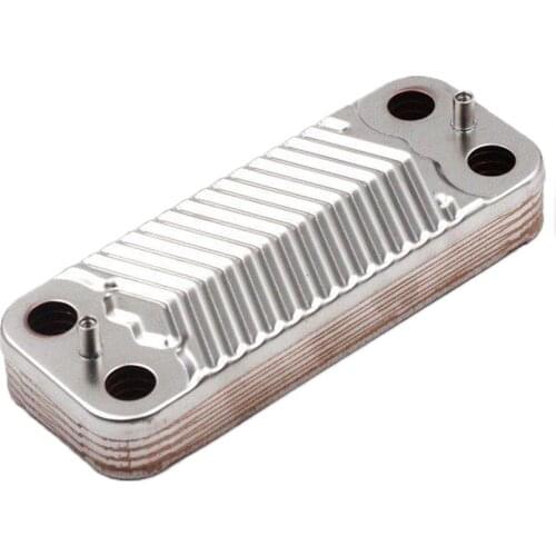 H3101081334010 - Boiler 12P Heat Exhanger For Buderus GB022, Saunier , Airfel Digifix Duo, Integrity Instant 24
