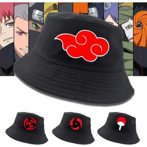 NARUTO Hat Sun Protection Fisherman Hat Cute Cartoon Headdress Adult Code New Fashion Cap Birthday Gift Accessorie 2021 News