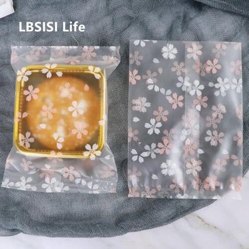 LBSISI Life 100pcs DIY Handmade Candy Cookie Cookies Box Chocolate Pastry Machine Sealed Bag Event & Party Baby Show Decorating