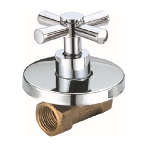 Copper Bathtub Faucet Valve 3/4''1/2'' Bathroom Shower Valve Cold Water Tap Valve Single Handle Concealed Angle Valve Accessory