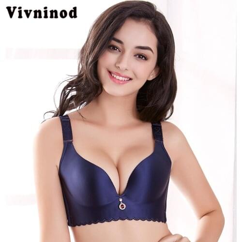 New Arrival No Rims Sexy Lingeries Women bras plus size 115CDE 50CDE Seamless smooth womens underwear Wireless 50CDE 115CDE Bra