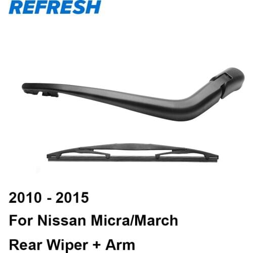 REFRESH Rear Wiper Arm & Blade for March 2012 2013 2014 2015