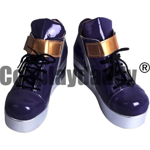 LOL The Rogue Assassin K/DA Akali Cosplay Shoes Boots S008