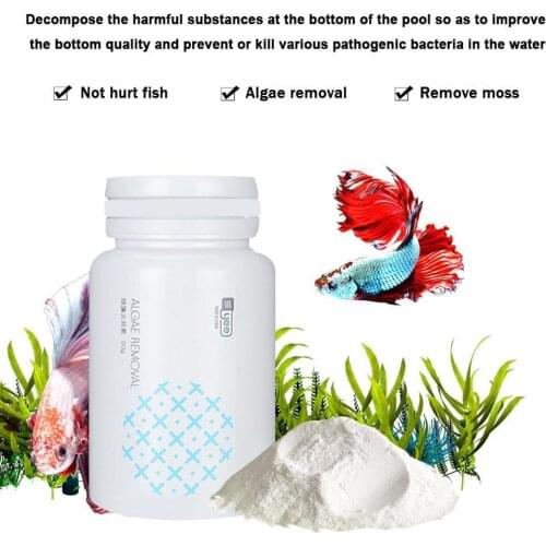 Purification Water Aquarium Accessories Aquarium Cleaner Aquatic Algaecide Algae Control Fast Detergent Effective High Aqua P3A4