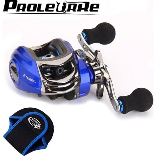 Proleurre 13+1BB Ball Bearings Baitcasting Fishing Reel Left/Right Hand 6:3:1 High Speed Carp Fishing Wheel Carretes De Pesca