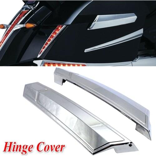 2Pcs Motorcycle Saddlebag Hinge Covers For Victory Cross Country Tour 2010-2017 & Hard-Ball 2012-2013 / Cross Roads 2010-2014
