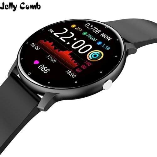 Jelly Comb 2021 Men Smart Watch Women Smartwatch Smart Watch Pressure Blood Heat Rate Monitor Watches Smart Bracelet