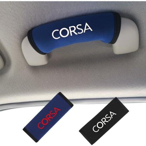 Comfortable and stylish auto interior roof handrail protector cover for Opel Corsa