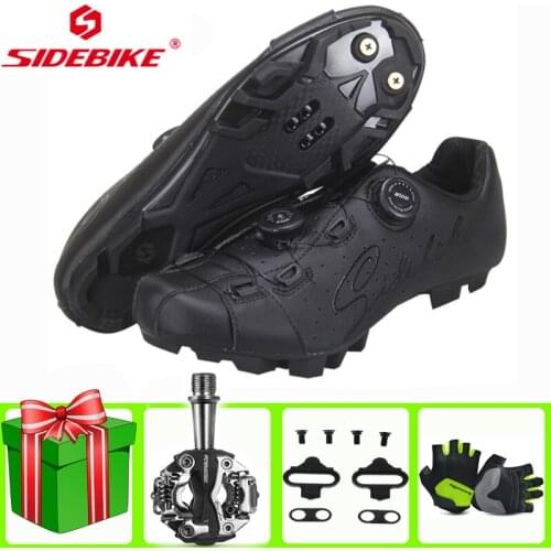 Sidebike Sapatilha Ciclismo Mtb Cycling Shoes Sneakers Men Women Mountain Bike Bicycle Shoes Ultralight Bicicleta Carretera