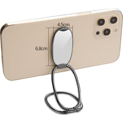 360 Rotation Adjustable Car Phone Holder Stand Rotation Aluminium Tablet Secure Stand for iPhone Huawei Smart Mobile