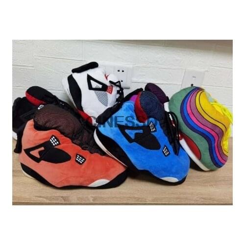 Winter Warm Slippers Women Cute Home Slippers Unisex One Size Sneakers Men House Floor Cotton Shoes Woman EU 35-44 Plush Sliders