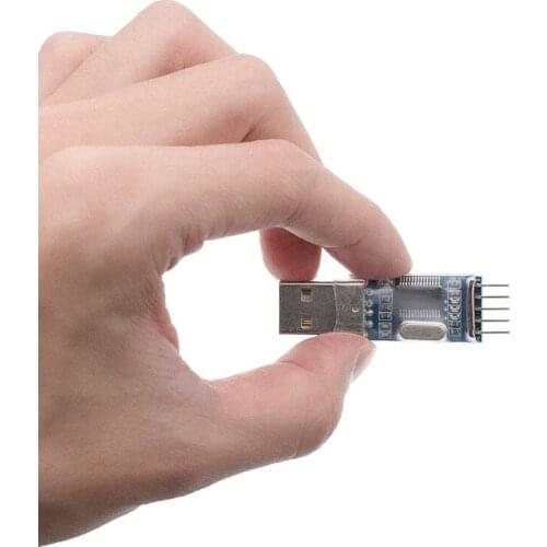 100PCS PL2303 module USB-to-TTL upgrade nine brush board PL2303HX STC MCU download cable Brush line