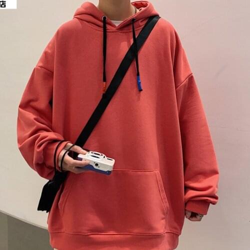 #7086 White Black Blue Red Green Casual Loose Hoodies Sweatshirt Tops Pullovers Korean Style Fashion Spring Autumn Coat Clothes