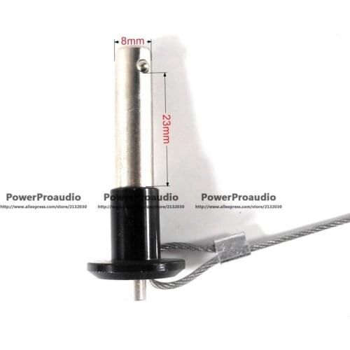 Free shipping 12pcs /lot speakers pin 8x23mm for line array speakers in professional audio and dj speakers