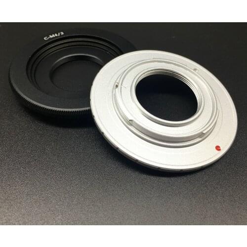 C-m4/3 C CCTV film Movie Lens Adapter Ring to Micro 4/3 m4/3 G2 G3 GF1/2/3/5/7 GH1 GH2 GH3 ep-1/2 ep3 epl3 em5 em10 camera