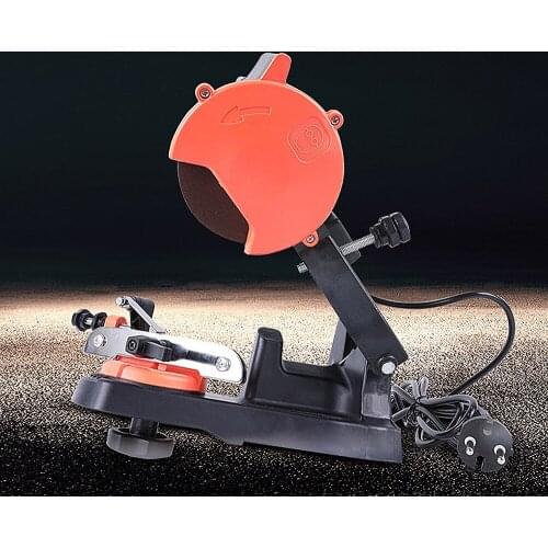 Electric chain grinding machine Chain saw chain sharpener Semi-automatic chain grinding machine Free grinding disc