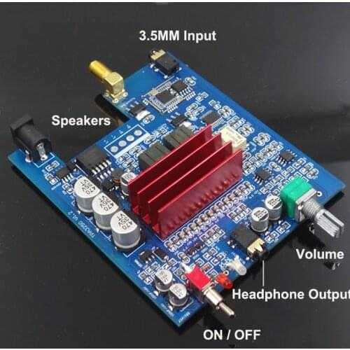 NEW TPA3250 HIFI Bluetooth 5.0 High Power Amplifier Board Digital Amplifier 130W+130W Headphone Amplifier LDAC