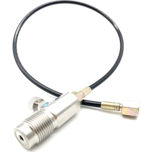 PCP Paintball Air Fill Station 300Bar DIN Adapter Scuba Diving Filling Regulator Stainless Steel DNS001