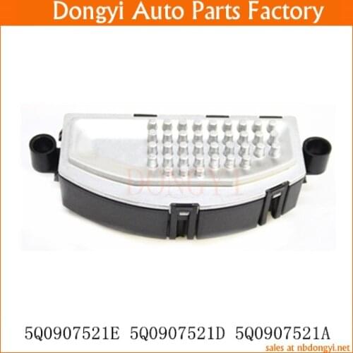 Blower Motor Resistor OE NO. 5Q0907521E 5Q0907521D 5Q0907521A