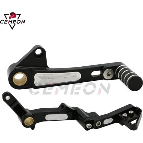 Motorcycle CNC Gear shift lever gear lever rear foot brake lever pedal brake lever For DUCATI DIAVEL 1200 2011-2018